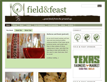 Tablet Screenshot of fieldandfeast.com